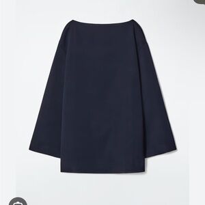COS Navy Mini Skirt